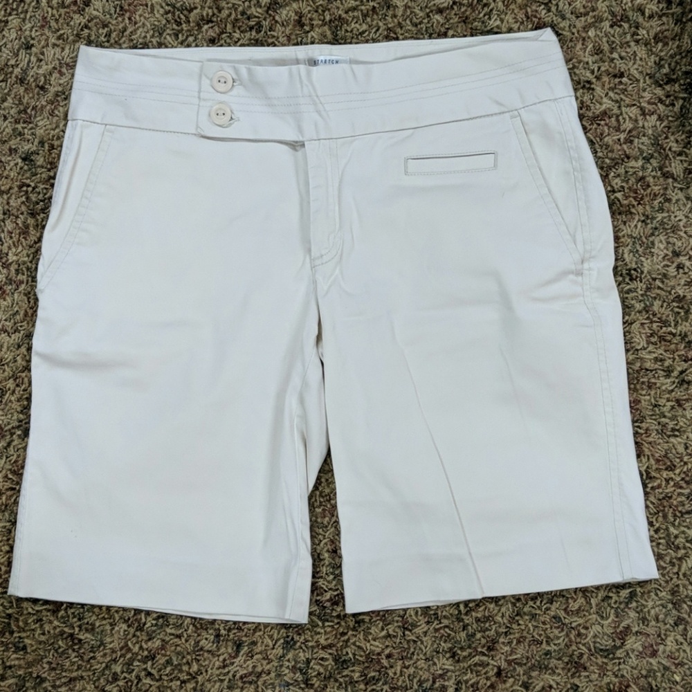 Cream shorts